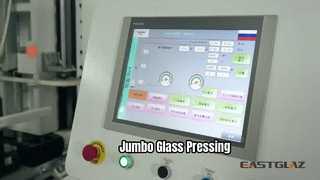 Guarda: Vetrina sigillante gonfiabile a risparmio energetico con doppia piastra di pressatura del vetro isolante di dimensioni Jumbo