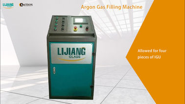 Linea di produzione di vetro d'isolamento macchina di rifornimento manuale del gas dell'argon