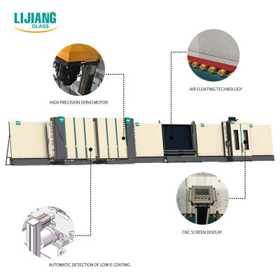 Linea di produzione di vetro d'isolamento di IGU macchina di produzione di vetro della facciata