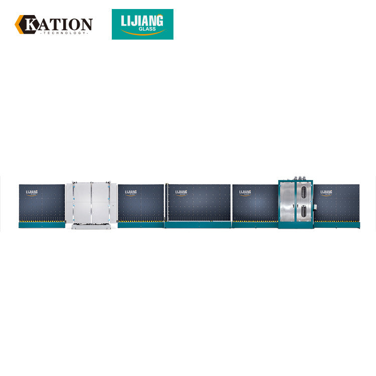 Linea di produzione di vetro d'isolamento della stampa piana verticale tipo gerarchico sistema di lavaggio