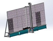 Bordo verticale intelligente che cancella macchina per il vetro E ed il vetro bassi del doppi vetri