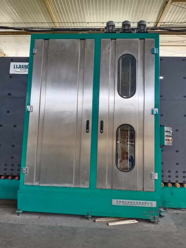 Lavatrice di vetro verticale di alta efficienza per produzione e l'elaborazione di vetro