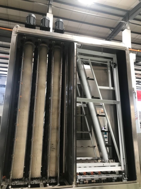 Grande lavatrice bassa verticale di vetro 2-10m/min automatico di vetro E