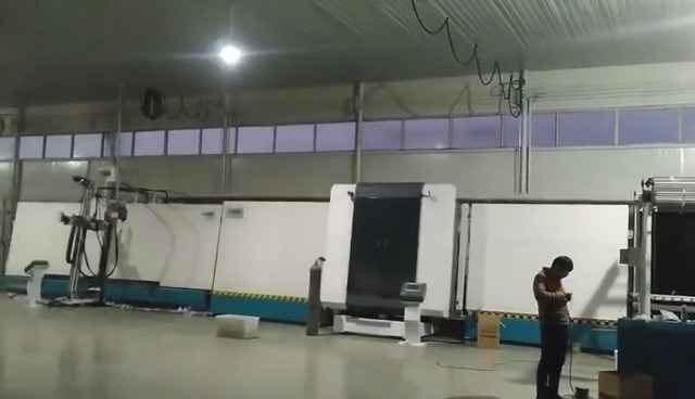 Linea di produzione di vetro d'isolamento del doppi vetri macchina di vetro di sigillamento di 6.5m/min