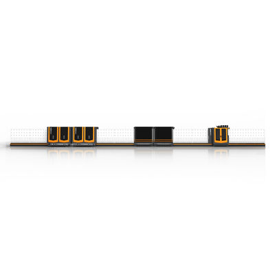Linea di produzione di vetro d'isolamento automatica dimensione enorme 3300mm*7000mm