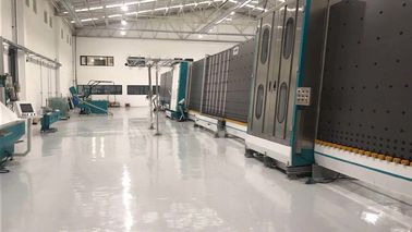 linea di produzione di vetro d'isolamento di verticale di 280x450mm per la doppia elaborazione di vetro