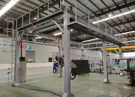 Macchina scaricante automatica del cavalletto del carico 800kg per l'isolamento della macchina di vetro